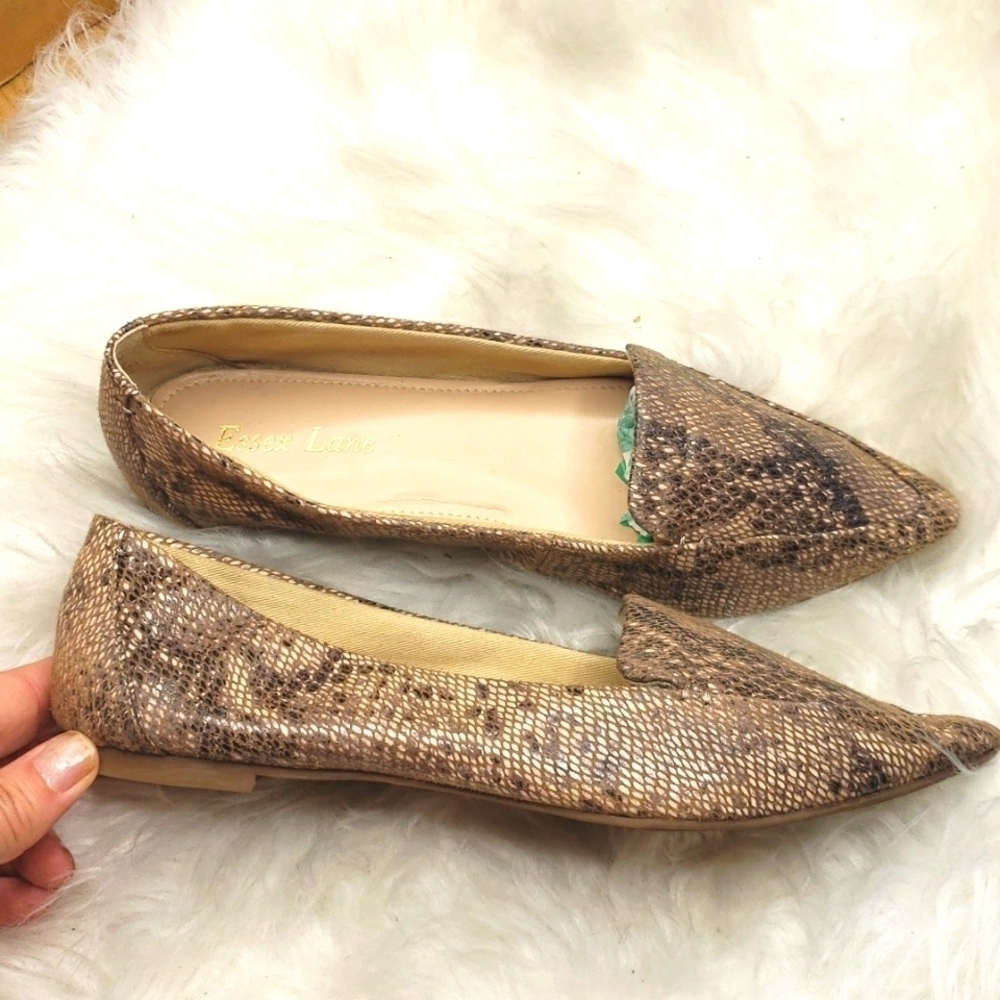 Essex Lane Aleanor Loafer Snake print 6.5 - Picture 6 of 11